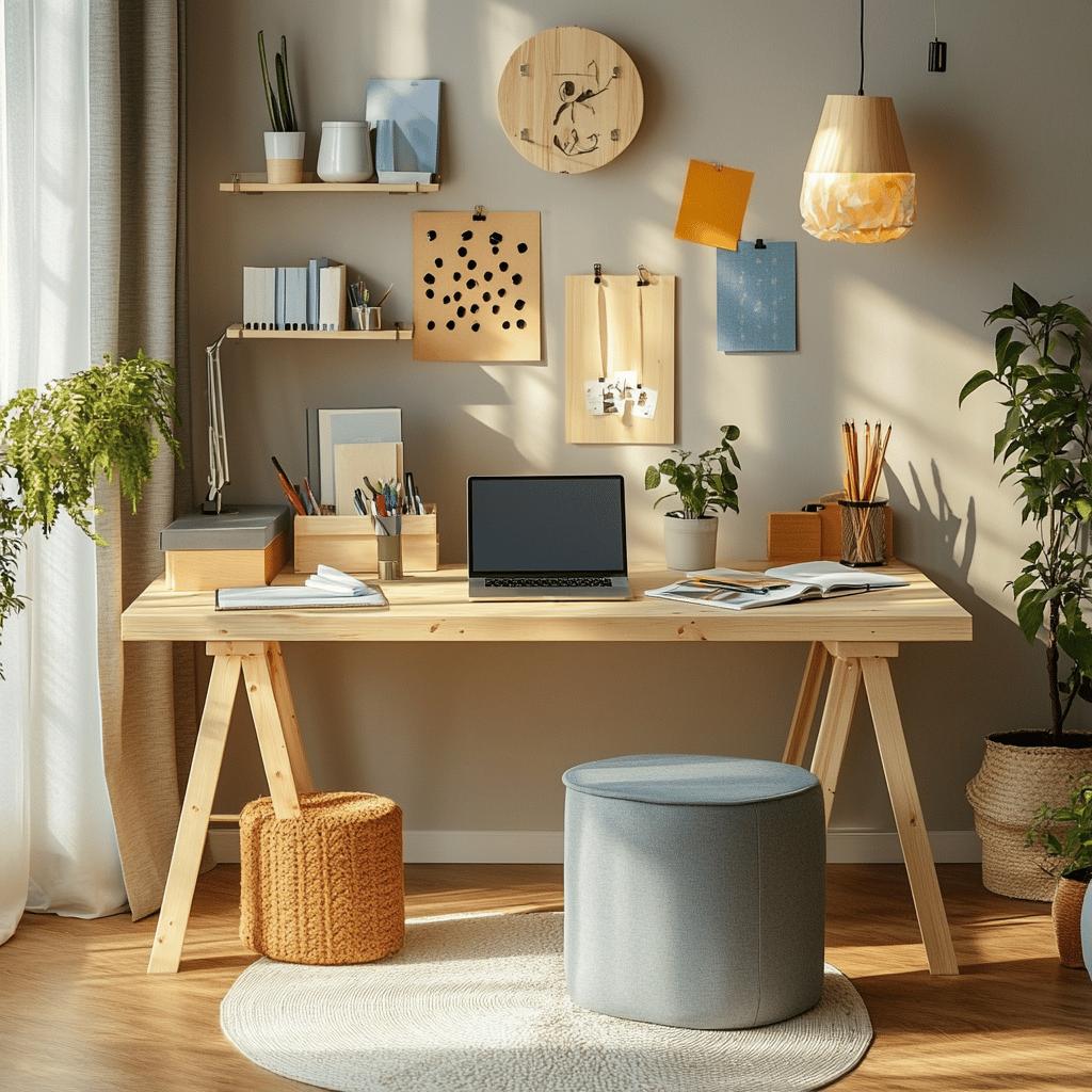 20 Ideias de Mesa Cavalete para Decoração Moderna