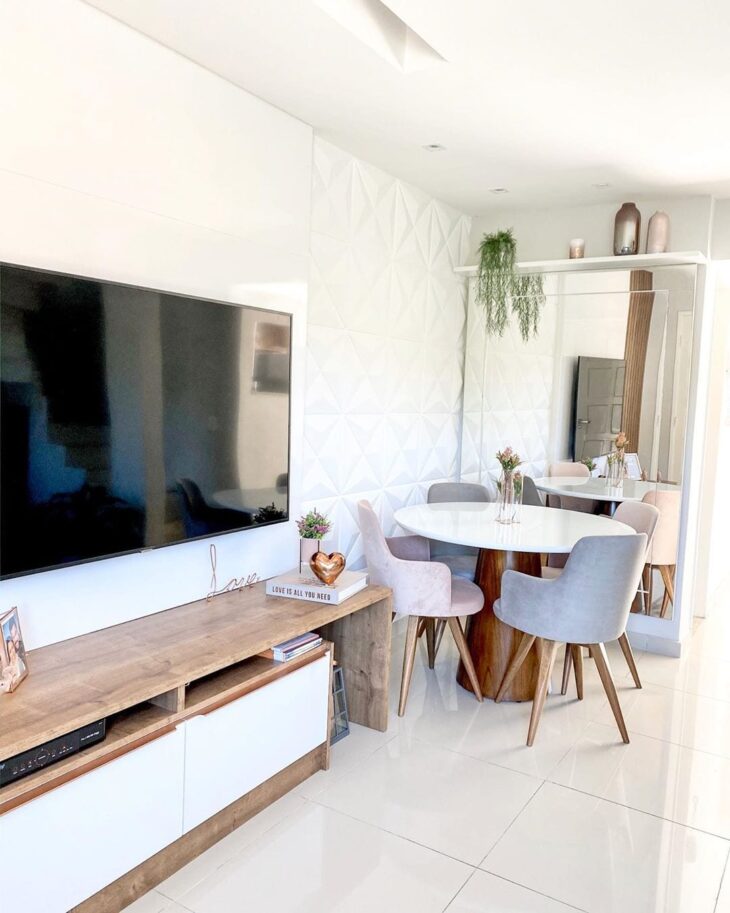 MESA REDONDA DE VIDRO: 66 MANEIRAS DE USAR NA SUA DECORAÇÃO 5 mesa na cozinha