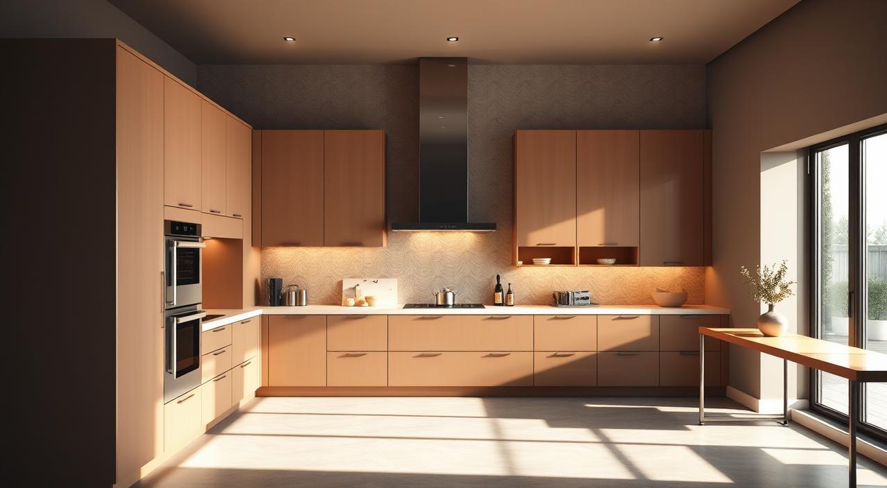 BUDGET FOR PLANNED KITCHEN: THE THINGS NOBODY TELLS YOU! 3 Imagem de uma cozinha planejada mostrando detalhes de organização e espaço.