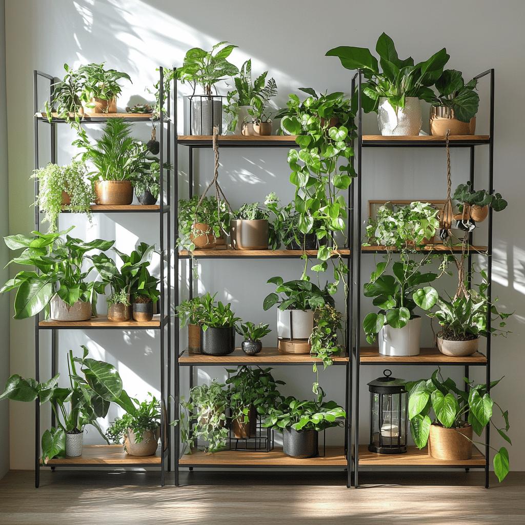 Plant Shelves: 20 Ideas and Tutorials to Fill Your Life with Green 4 Prateleira para Plantas: 20 Ideias e Tutoriais Para Encher a Vida de Verde