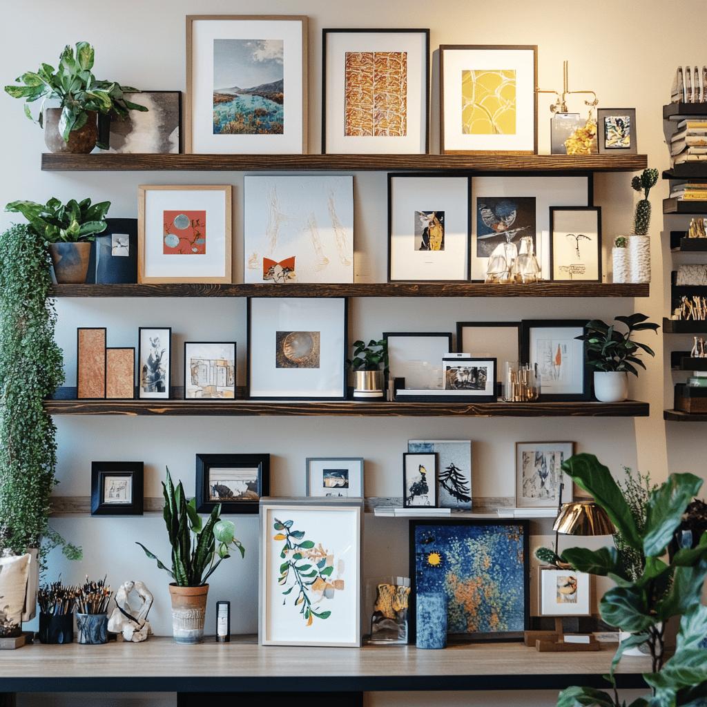 Prateleira para Quadros: 30 Maneiras de Usar na Sua Decoração