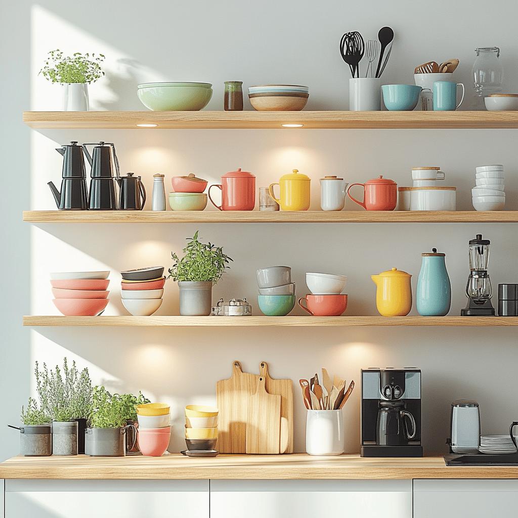 PRATELEIRAS PARA COZINHA: 50 IDEIAS PARA DEIXAR TUDO À MOSTRA