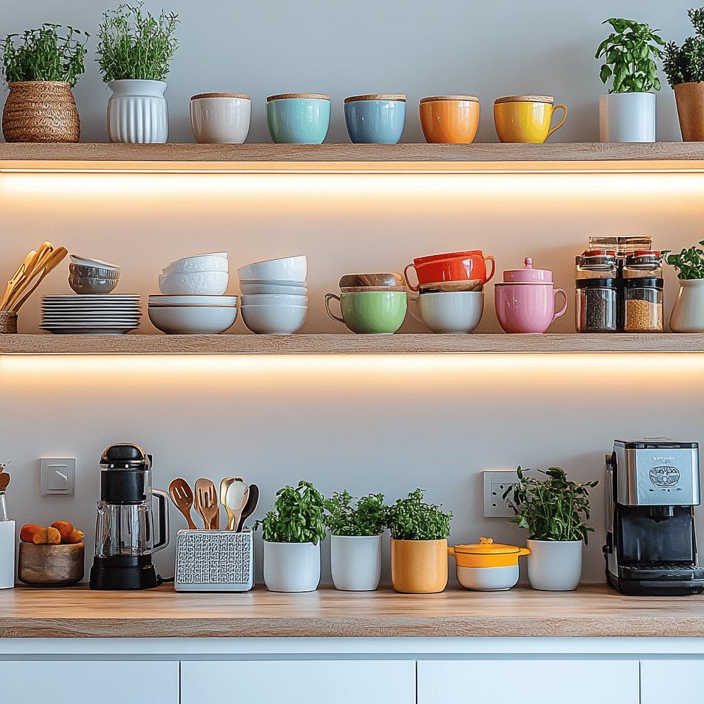 PRATELEIRAS PARA COZINHA: 50 IDEIAS PARA DEIXAR TUDO À MOSTRA