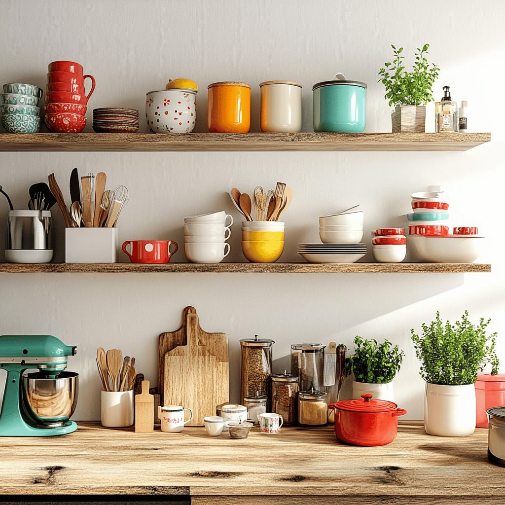 PRATELEIRAS PARA COZINHA: 50 IDEIAS PARA DEIXAR TUDO À MOSTRA