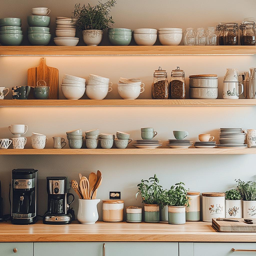 PRATELEIRAS PARA COZINHA: 50 IDEIAS PARA DEIXAR TUDO À MOSTRA