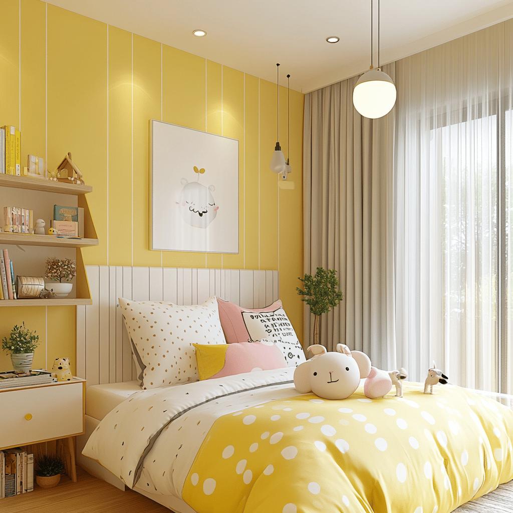 60 modelos de quarto amarelo para deixar o ambiente acolhedor