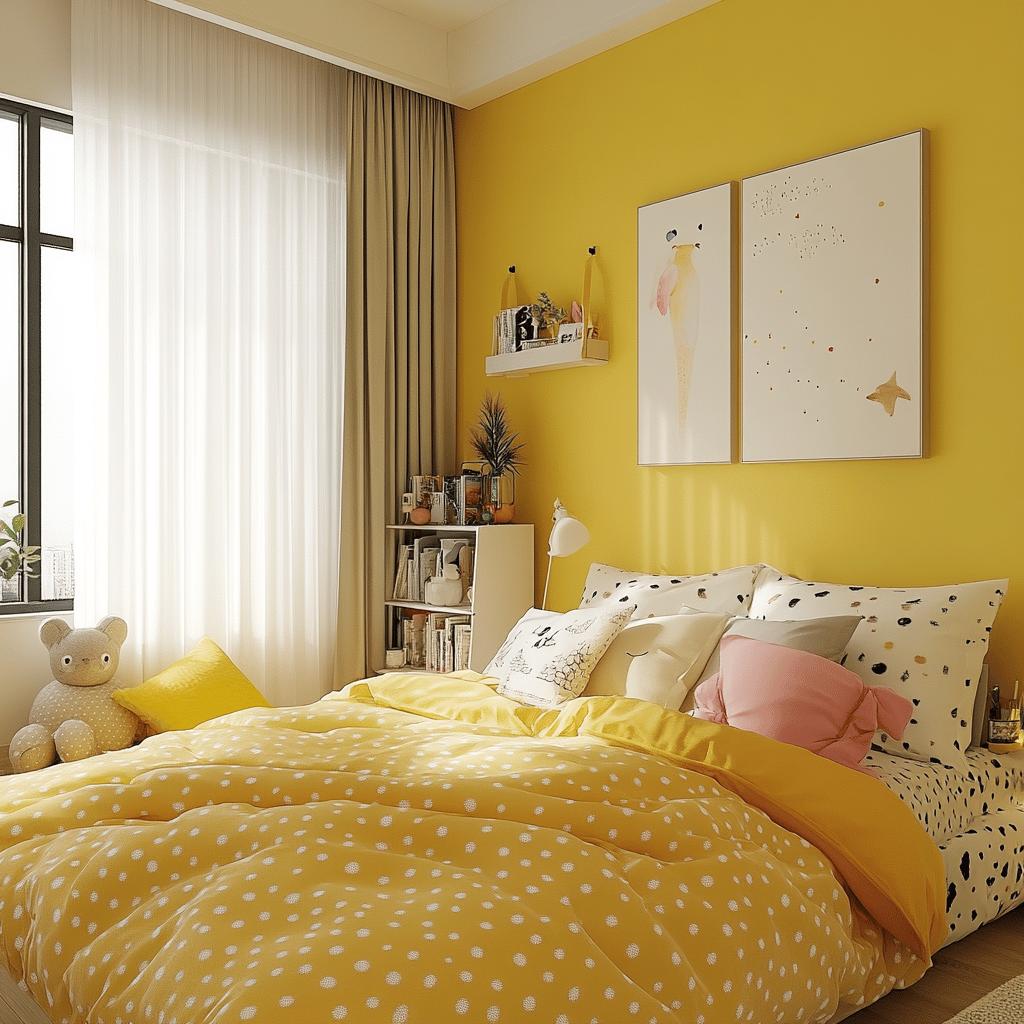 60 modelos de quarto amarelo para deixar o ambiente acolhedor