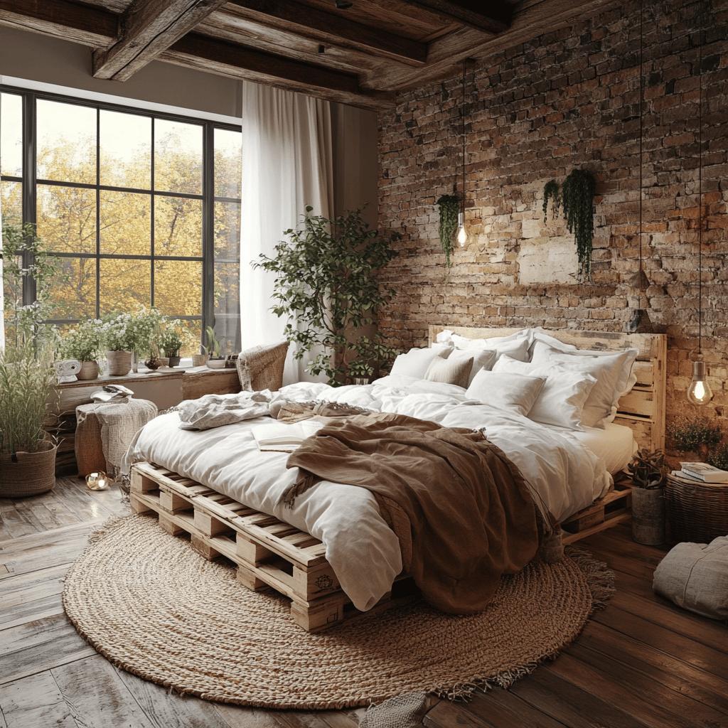 Quarto Rústico: 80 Sugestões de Decoração Aconchegante