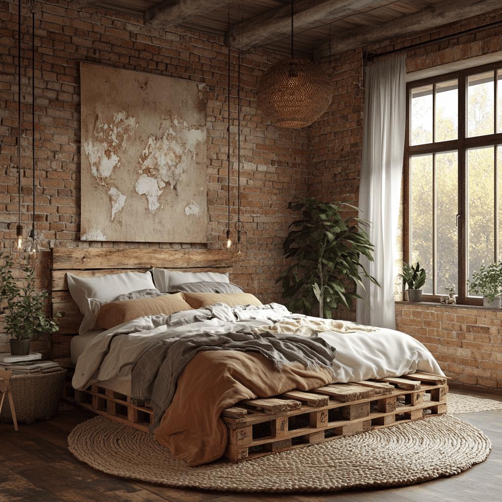 Quarto Rústico: 80 Sugestões de Decoração Aconchegante