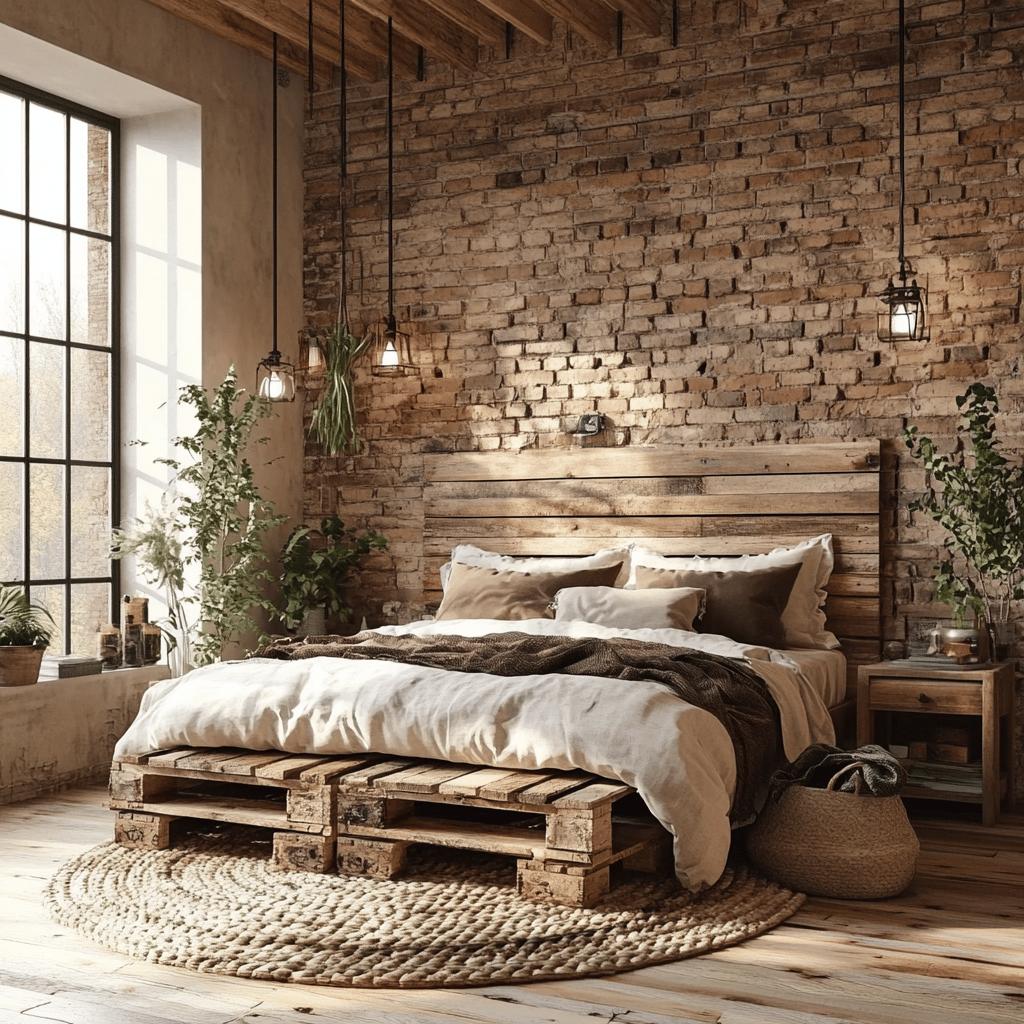 Quarto Rústico: 80 Sugestões de Decoração Aconchegante