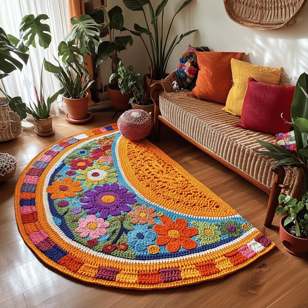 Como Fazer Tapete Meia-Lua para Deixar Sua Casa Mais Charmosa