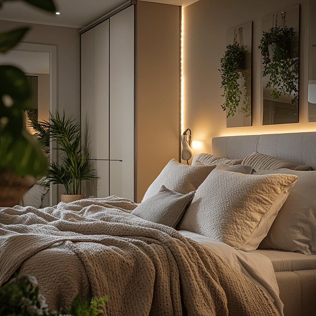 Transform Your Bedroom with These Simple yet Stunning Decor Hacks 4 Transforme seu Quarto com Dicas de Decoração Simples e Estilosas