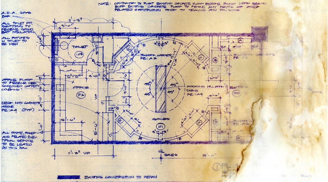 imagem do plano de piso do projeto Occhiali