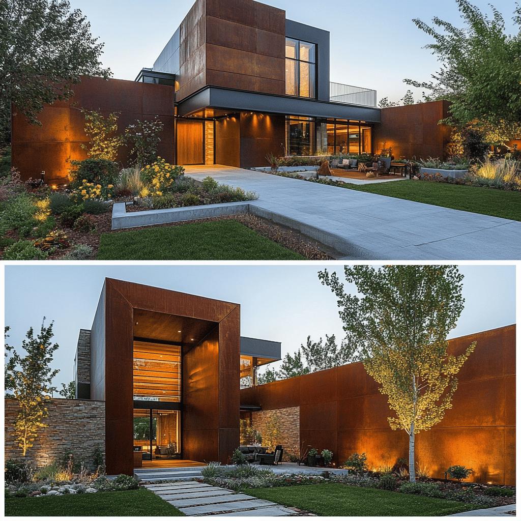 COR-TEN STEEL: 70 INSPIRATIONAL USES AND APPLICATIONS THAT WILL IMPRESS YOU 4 70 Ideias Imperdíveis para Usar Aço Corten na Decoração