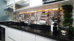 Modelo vintage que proporciona um ar retrô ao ambiente