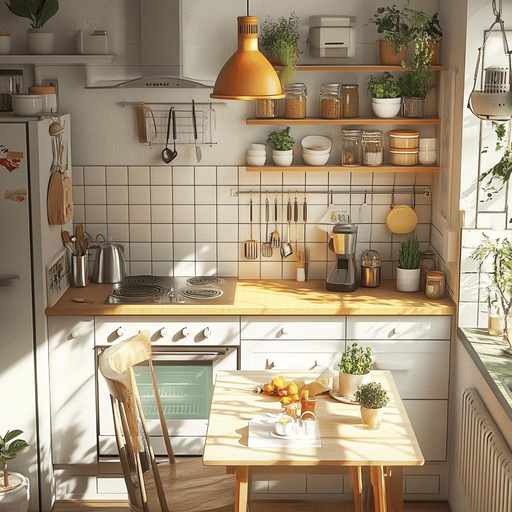 Identifying Hidden Risks in the Kitchen and Strategies for Decorating Small Spaces 1 Perigos Invisíveis na Cozinha e Dicas para Decorar Apartamentos Pequenos