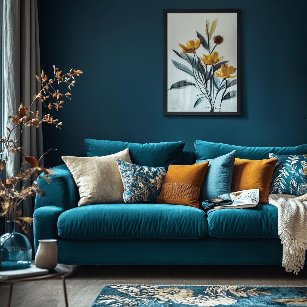 Inspirações Modernas com Azul Petróleo para Decorar sua Casa