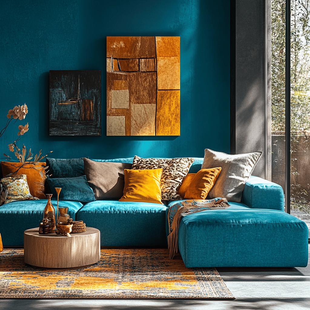 Inspirações Modernas com Azul Petróleo para Decorar sua Casa