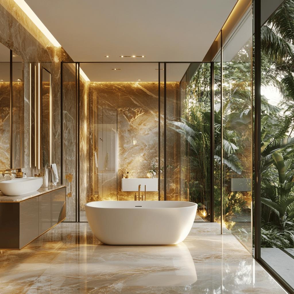 90 Ideias de Banheiros de Luxo para Transformar Seu Espaço