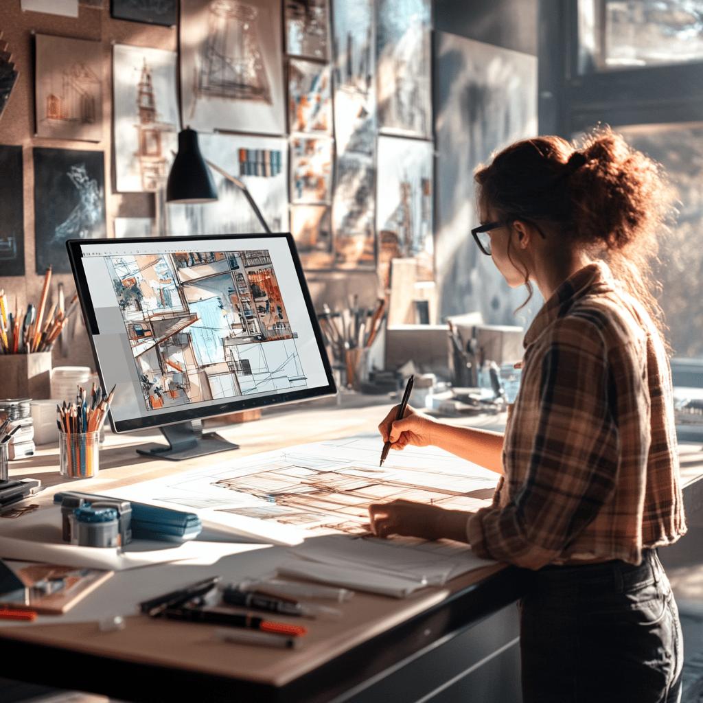 Como Desenhar Como um Arquiteto: Dicas e Técnicas