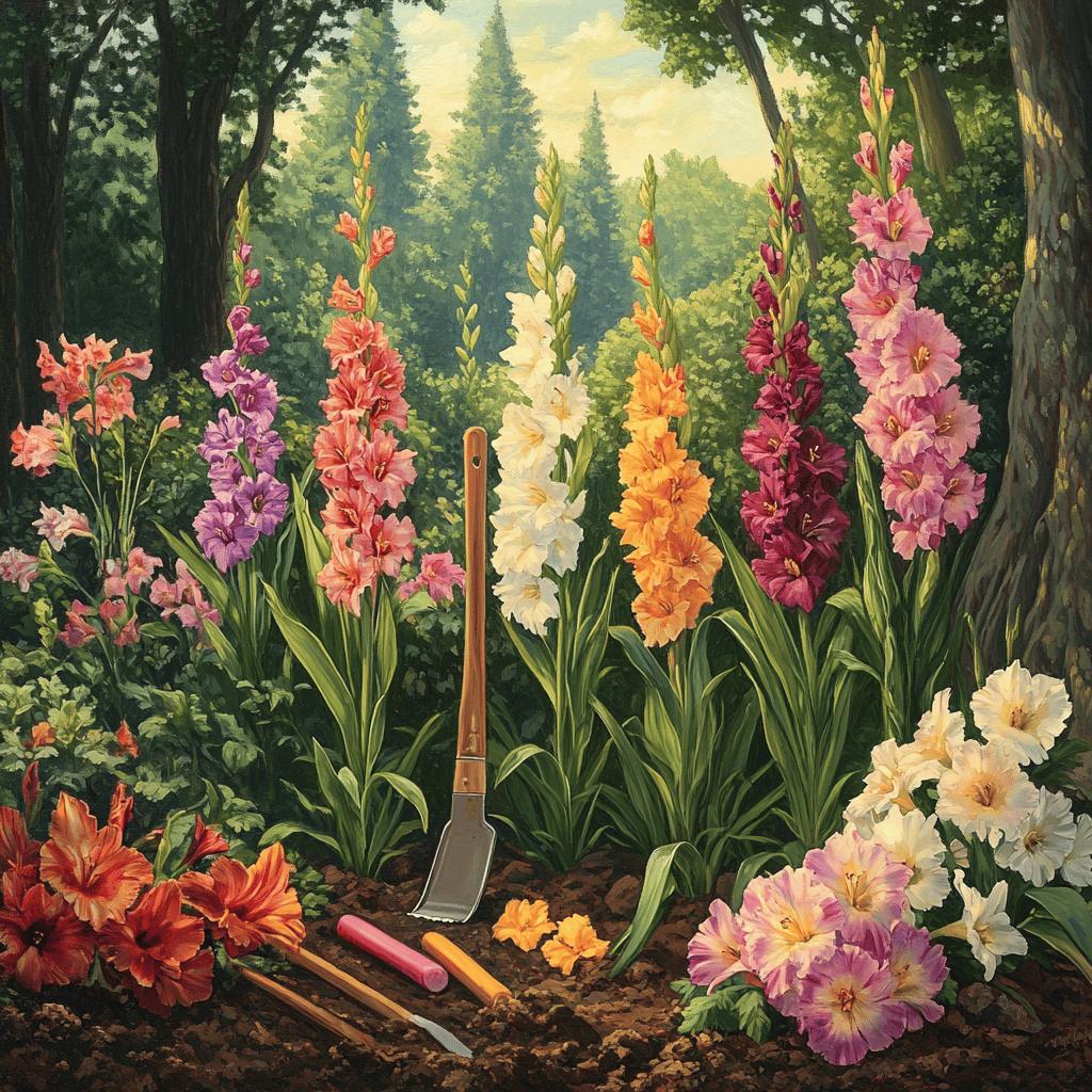 A Complete Guide on How to Replant Gladiolus for a Stunning Bloom 1 Como Replantar os Gladíolos com Sucesso