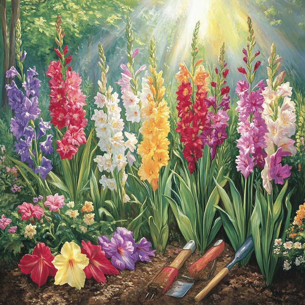 A Complete Guide on How to Replant Gladiolus for a Stunning Bloom 6 Como Replantar os Gladíolos com Sucesso