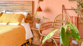 COLOR SALMON: 40 WAYS TO USE THIS LIGHT AND SOPHISTICATED SHADE 9 Imagem representativa da cor pêssego.