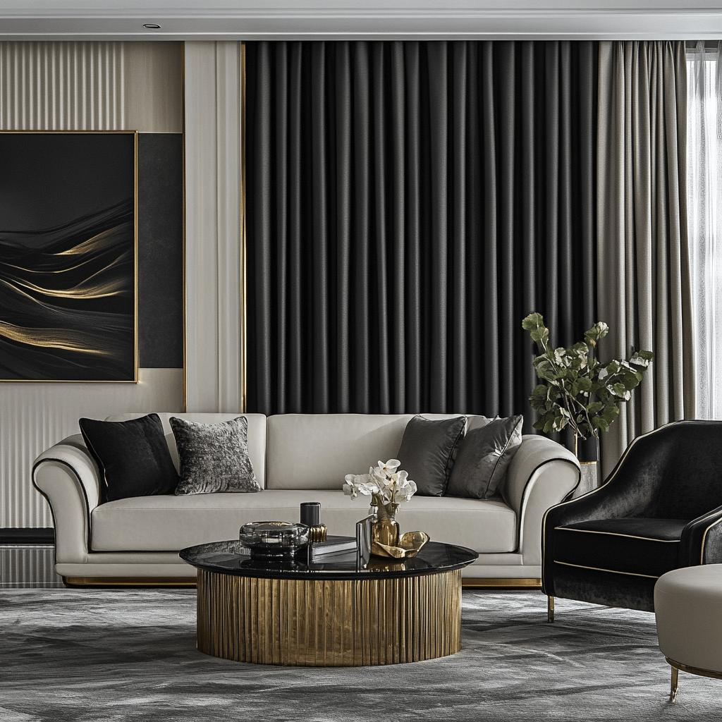 BLACK CURTAIN: 35 DECORATIONS FOR A LUXURIOUS AND UNIQUE SPACE 8 Cortina preta: 35 decorações para um espaço luxuoso e único