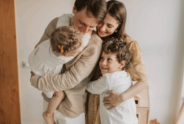 Imagem do Dia das Mães com ideias criativas para comemorar em casa.