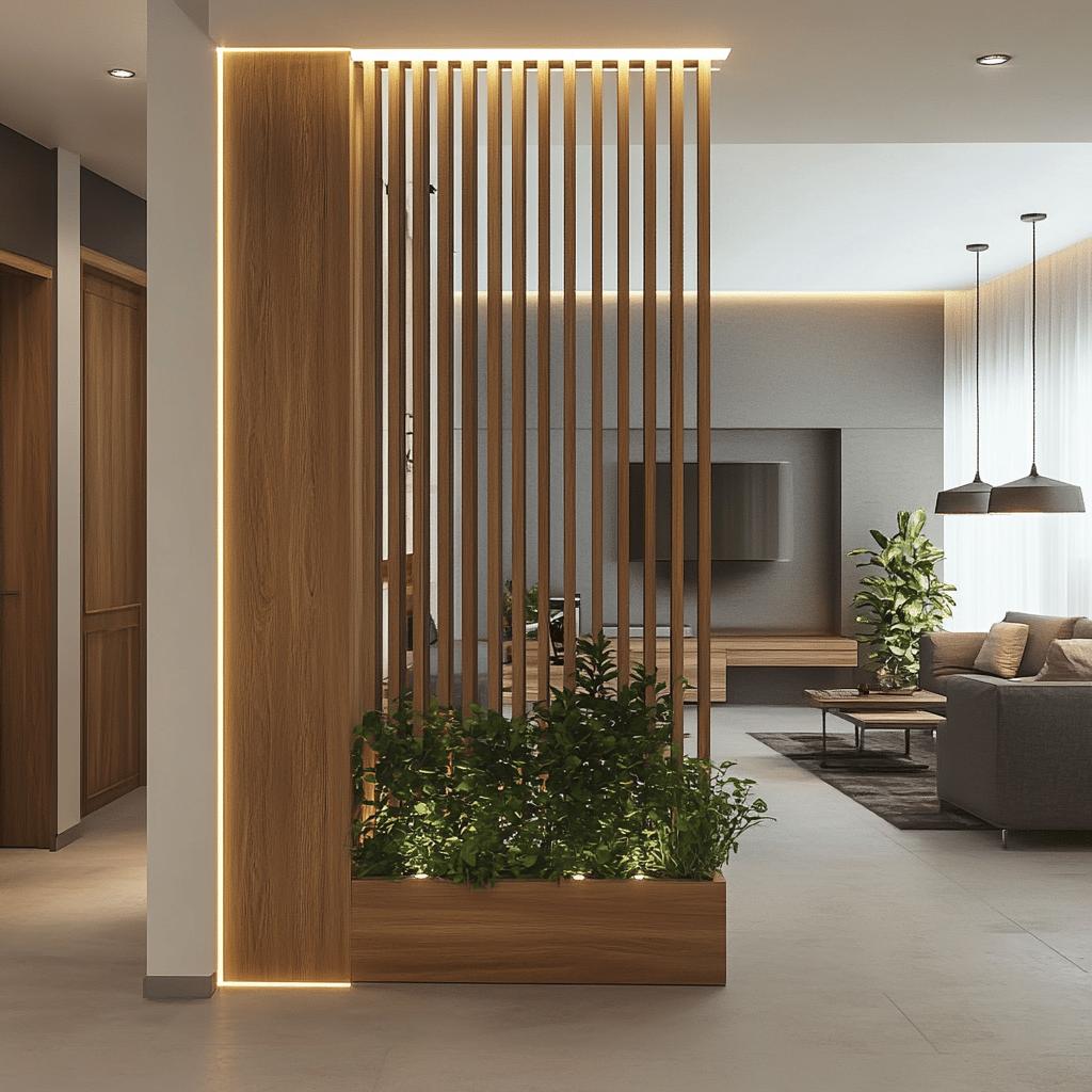 52 Modelos de Divisória de Madeira para Decorar a Sua Casa