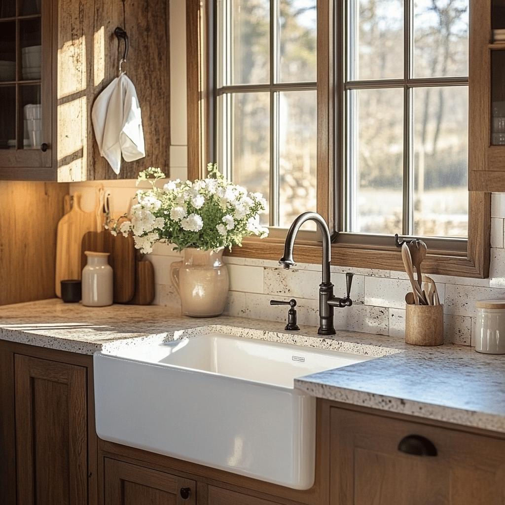 25 FARM SINK MODELS TO HAVE A CHARMING KITCHEN 6 25 Modelos de Farm Sink para Uma Cozinha Encantadora