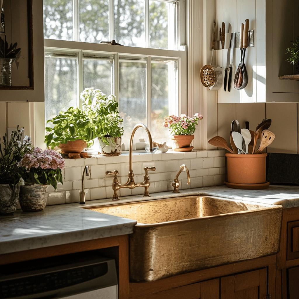 25 FARM SINK MODELS TO HAVE A CHARMING KITCHEN 8 25 Modelos de Farm Sink para Uma Cozinha Encantadora