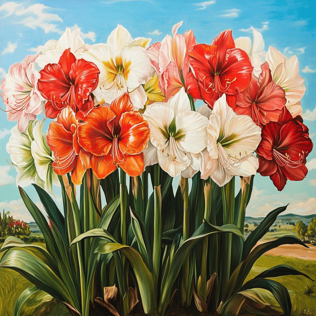 Floração de Amarílis