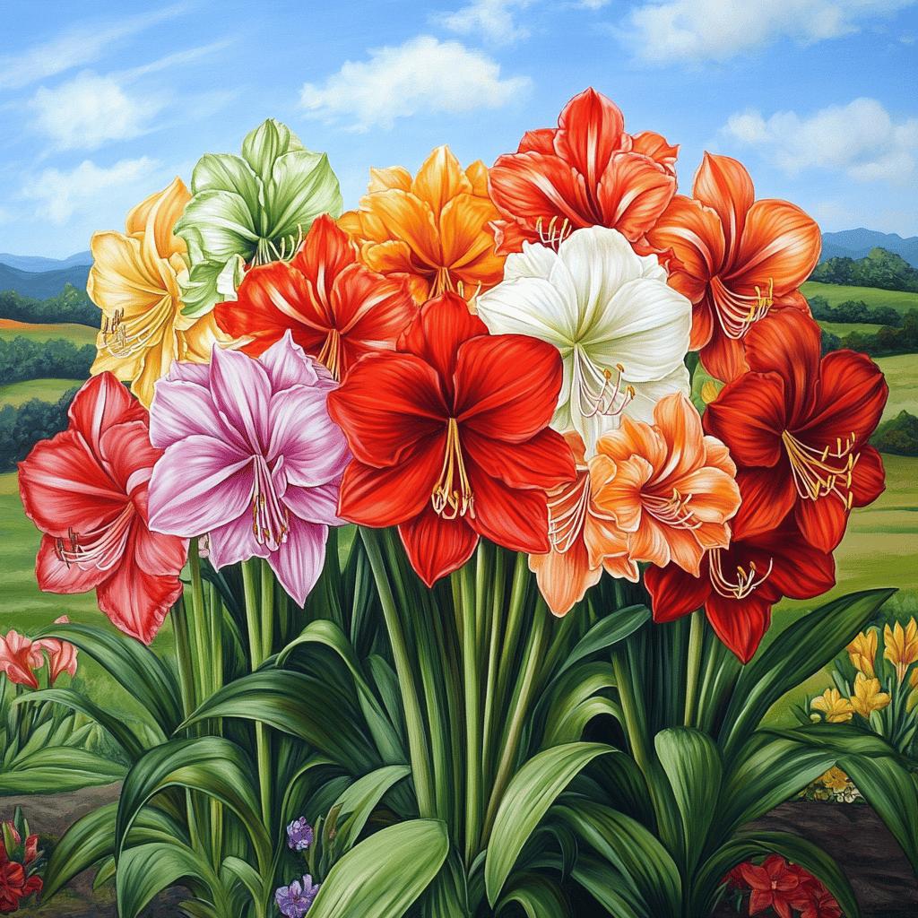 Floração de Amarílis