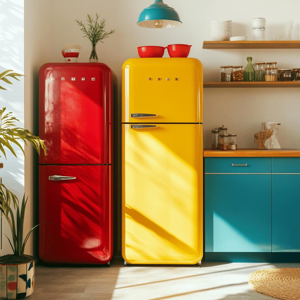 RETRO FRIDGE: 20 WONDERFUL IDEAS AND MODELS TO PURCHASE 8 Geladeira retrô: 20 ideias maravilhosas e modelos para comprar