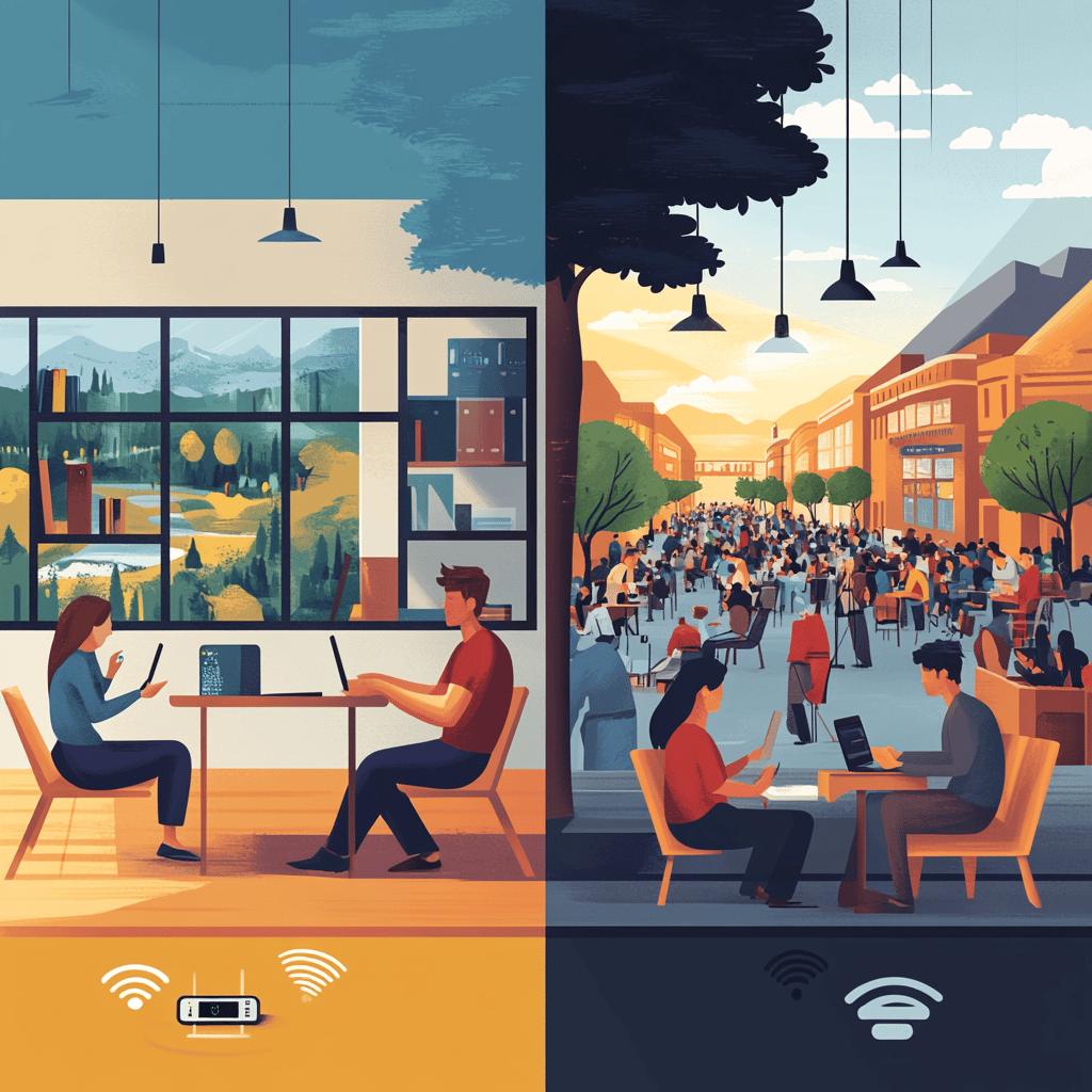 Home vs. Abroad: A Comparative Analysis of Wi-Fi Speeds in Tourist Hotspots and Your Home Network 4 Análise Comparativa: Velocidades de Wi-Fi em Hotspots Turísticos vs sua Rede Residencial