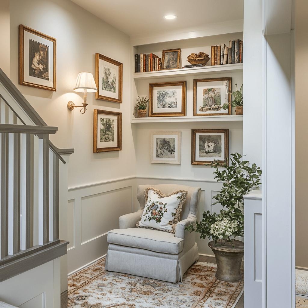 15 Ideias de Landing de Escadas para Estilizar seu Lar
