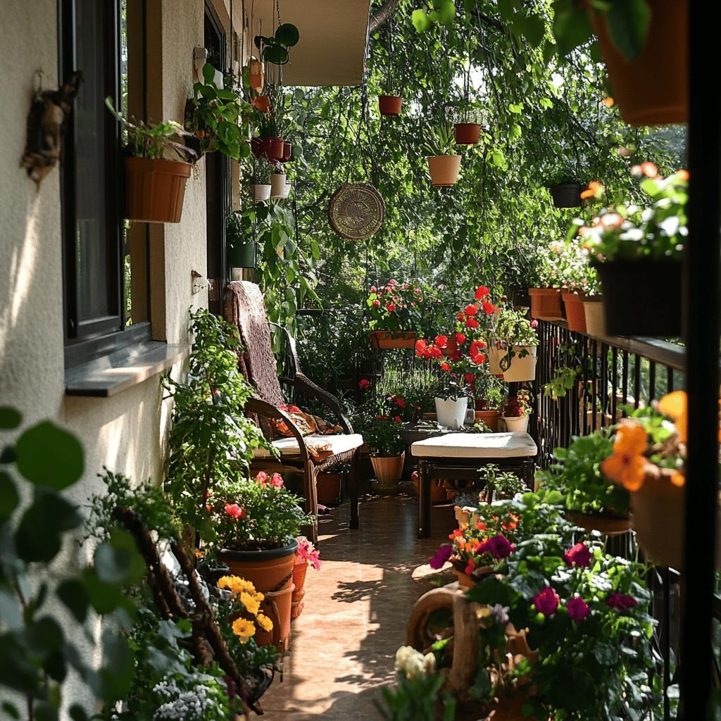 Gardens in Small Spaces: Tips and Inspirations 1 Jardins em Pequenos Espaços