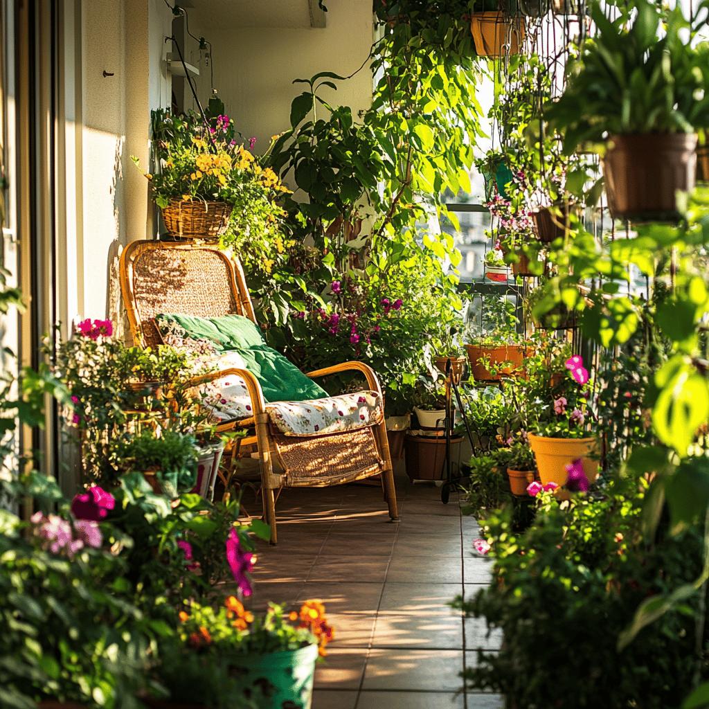Gardens in Small Spaces: Tips and Inspirations 4 Jardins em Pequenos Espaços