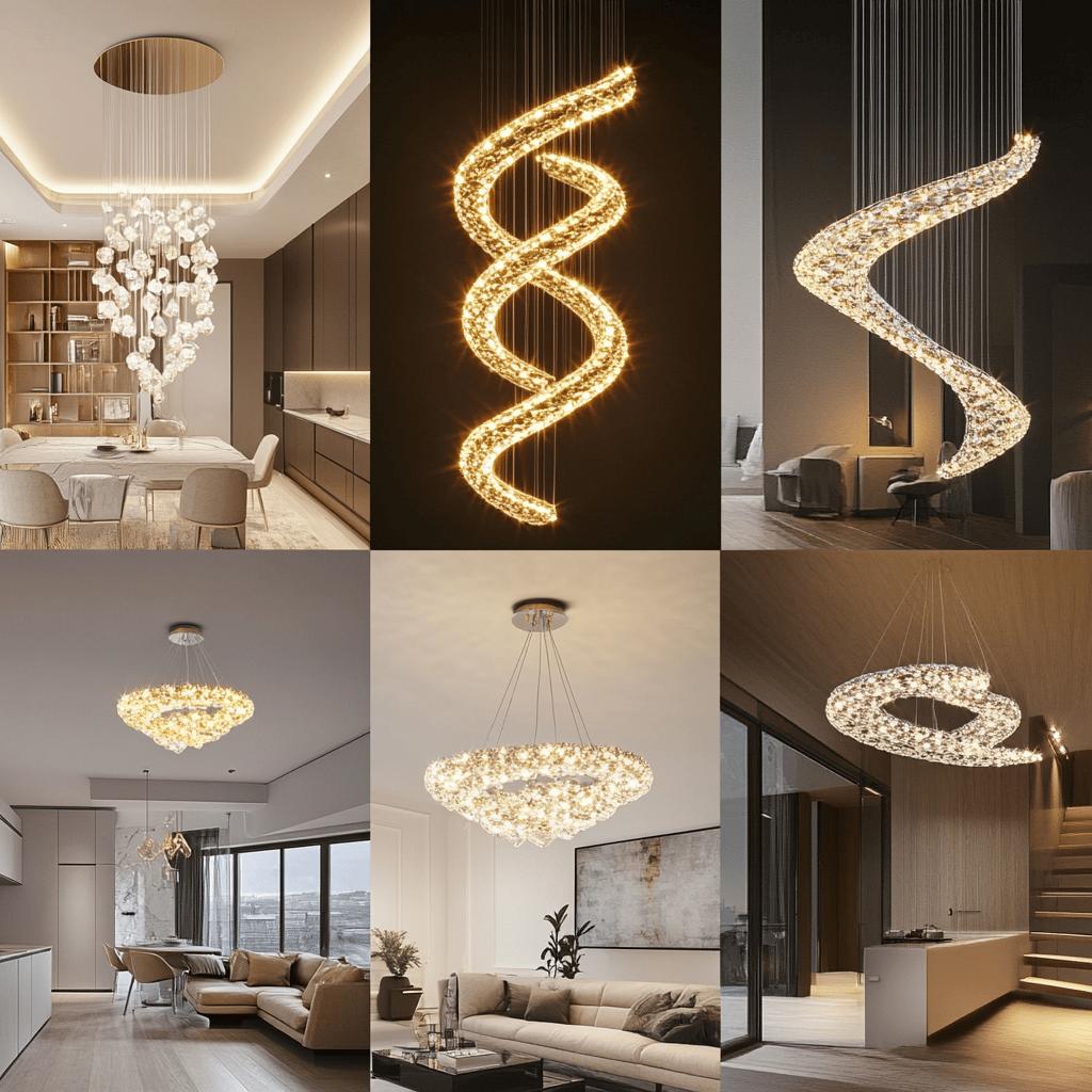 MODERN CHANDELIERS: 70 INSPIRATIONS TO INCLUDE IN YOUR DESIGN PROJECT 6 Lustres modernos: 70 inspirações para o seu projeto