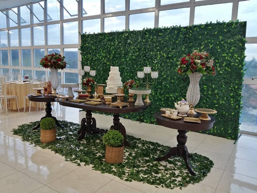 O PAINEL DE FOLHAS IRÁ PROMOVER UM ASPECTO MAIS NATURAL