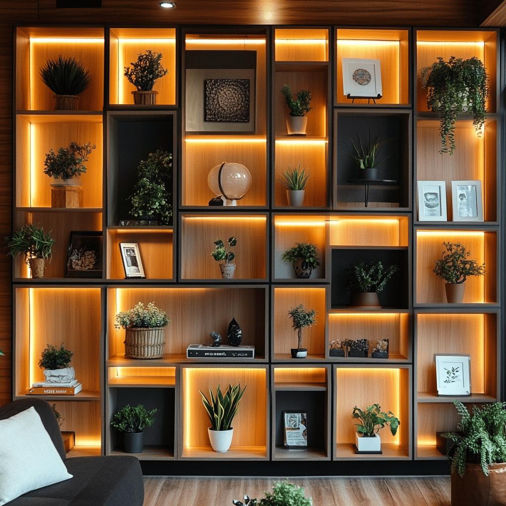 Nichos para sala: 60 ideias para organizar o espaço e onde comprar