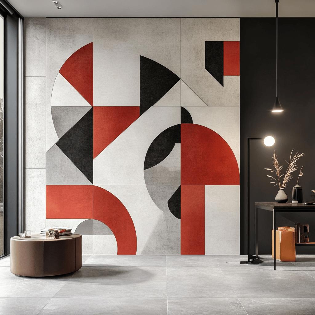 Parede Geométrica: 70 Inspirações para Decorar Seu Canto
