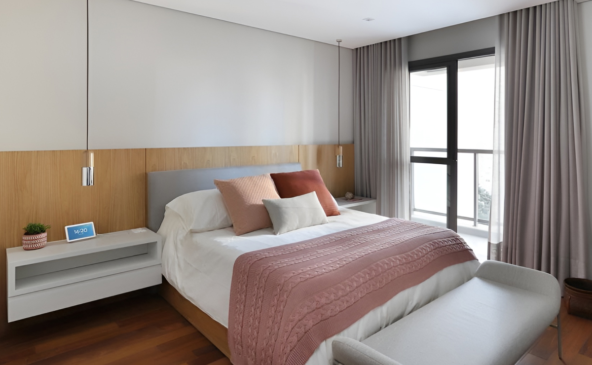 Uma peseira pode ser o item que está faltando para complementar a decoração de sua cama e seu quarto.