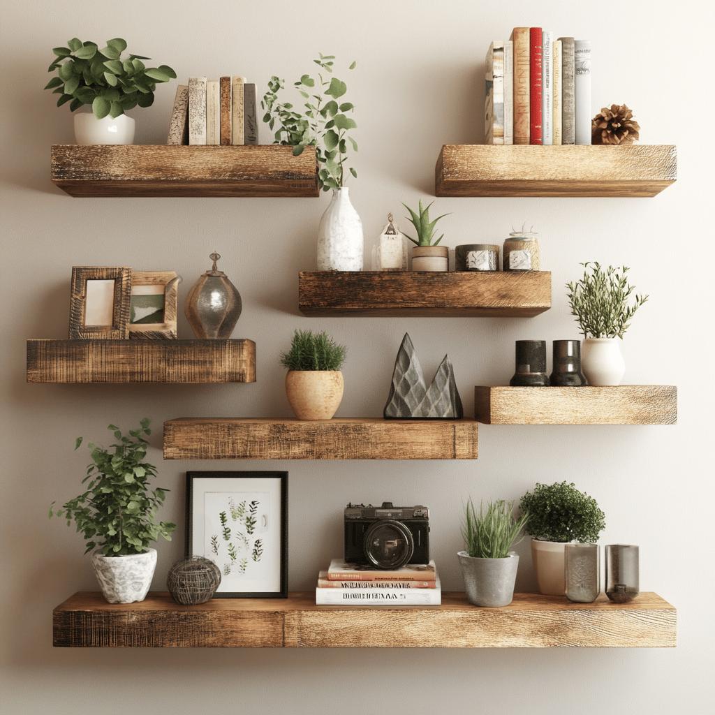 70 Ideias Incríveis de Prateleiras de Madeira para Decorar sua Casa