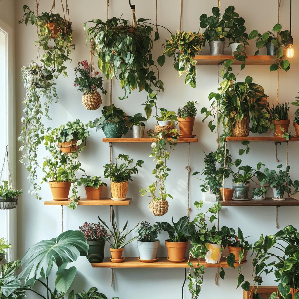 Prateleiras para Plantas: 20 Idéias e Tutoriais para Encher a Vida de Verde