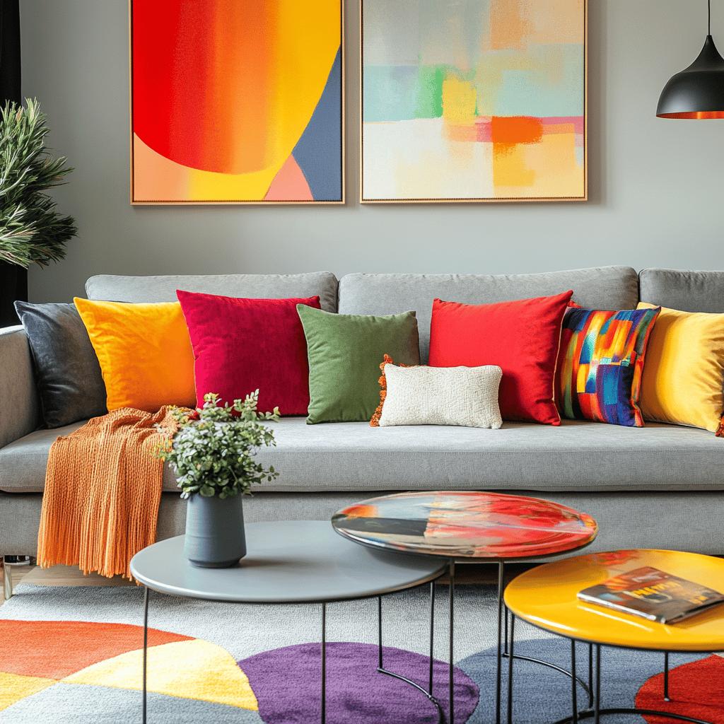 How to Use the Versatile Gray Sofa in Your Decor 6 Como Usar o Sofá Cinza na Decoração de Interiores