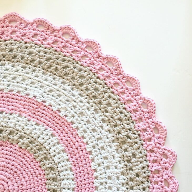Foto de tapete de croche para banheiro 5 - 5 Foto: Reprodução / Annette Crochet Designer/Maker
