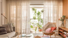 O MODELO COM LEVE TRANSPARÊNCIA É IDEAL PARA QUEM POSSUI JARDIM VISÍVEL