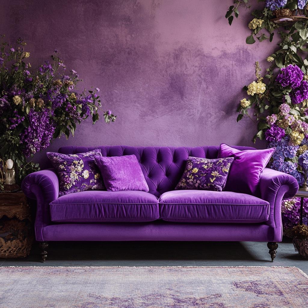 SIX MAIN SHADES OF PURPLE TO ENHANCE YOUR DECORATION 8 6 Principais Tons de Roxo para Usar na Decoração